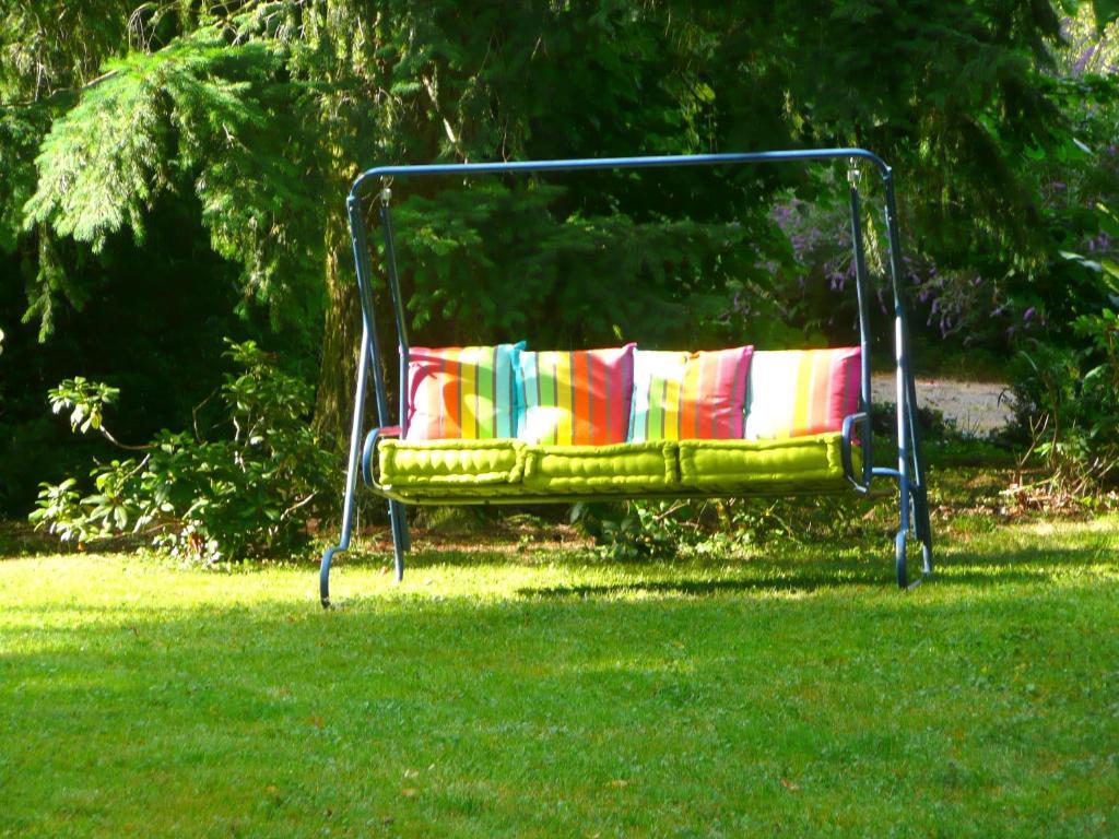 Chambres D'Hotes Et Roulotte Au Bonheur Du Parc Le Breuil  Room photo